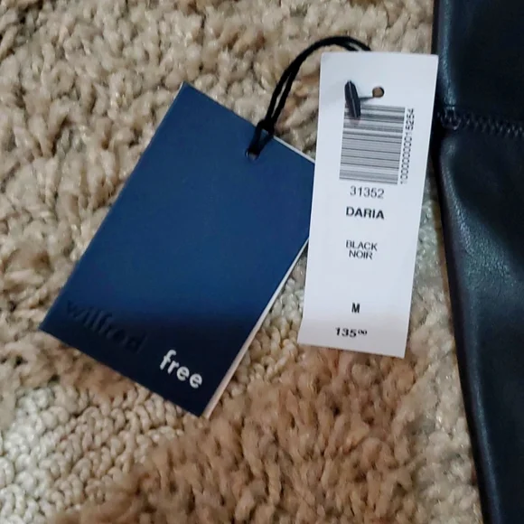 Wilfred Free Dairia Vegan Leather leggins - Picture 4 of 5